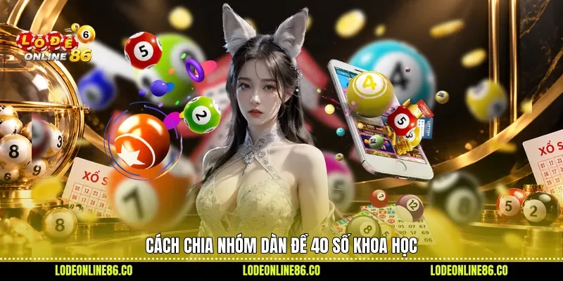 Cách chia nhóm dàn đề 40 số khoa học 